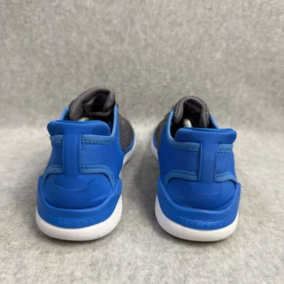 Nike Shoes Womens Size 7 Free Run Grey Blue Athletic Running Sneakers AH3451-005 - Picture 5 of 9